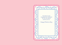 Pictura Bluebell Flowers Mother's Day card for grandmother with delicate bluebell floral design