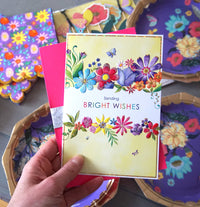 Band Of Flowers Get Well Card