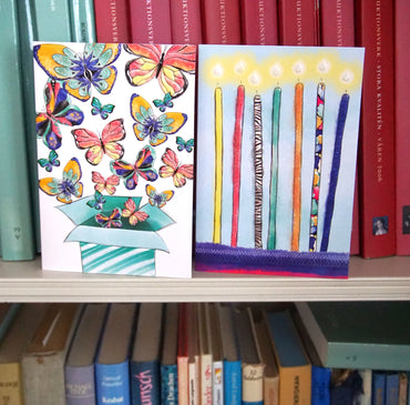Butterfly Box Birthday Card
