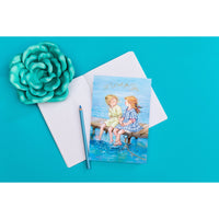 Sitting On The Dock Birthday Card Lisi Martin