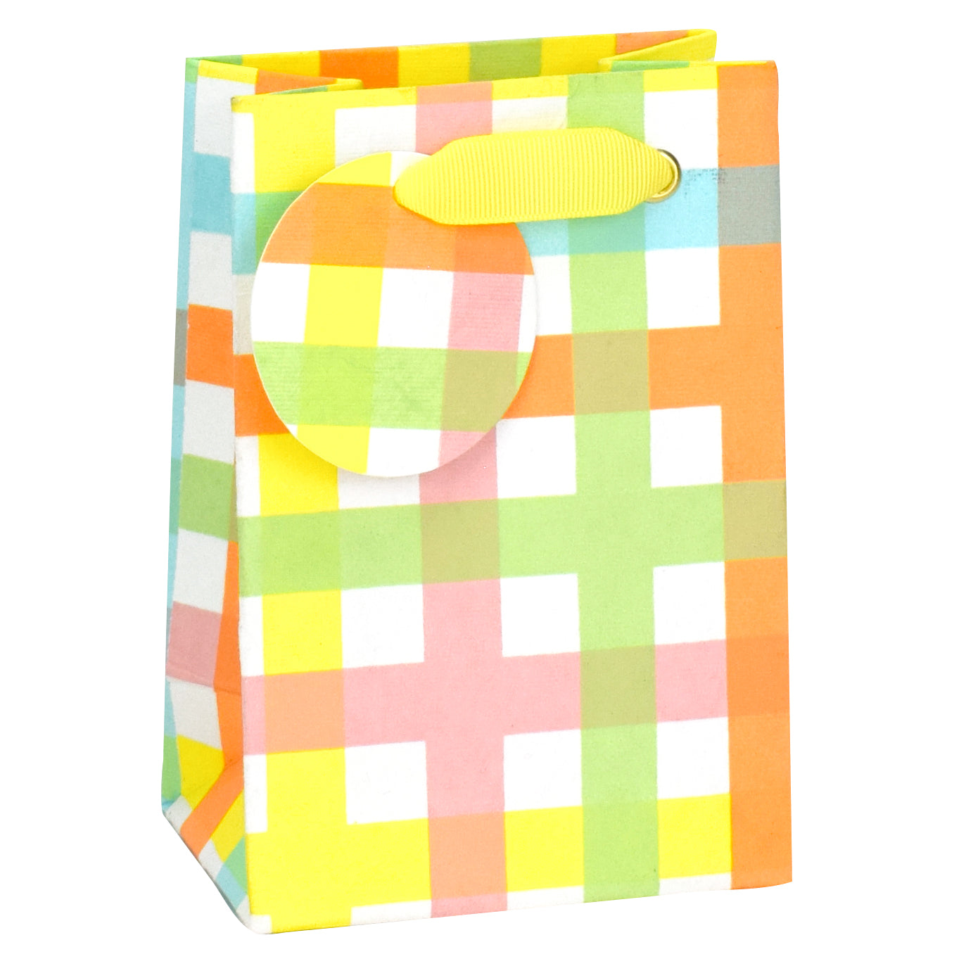 Spring Check Small Gift Bag