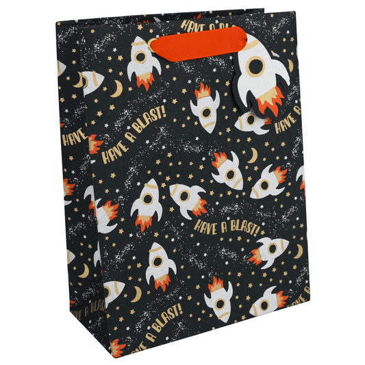 Medium Love Vivid gift bag featuring colorful "Have a Blast" design, perfect for parties and celebrations.