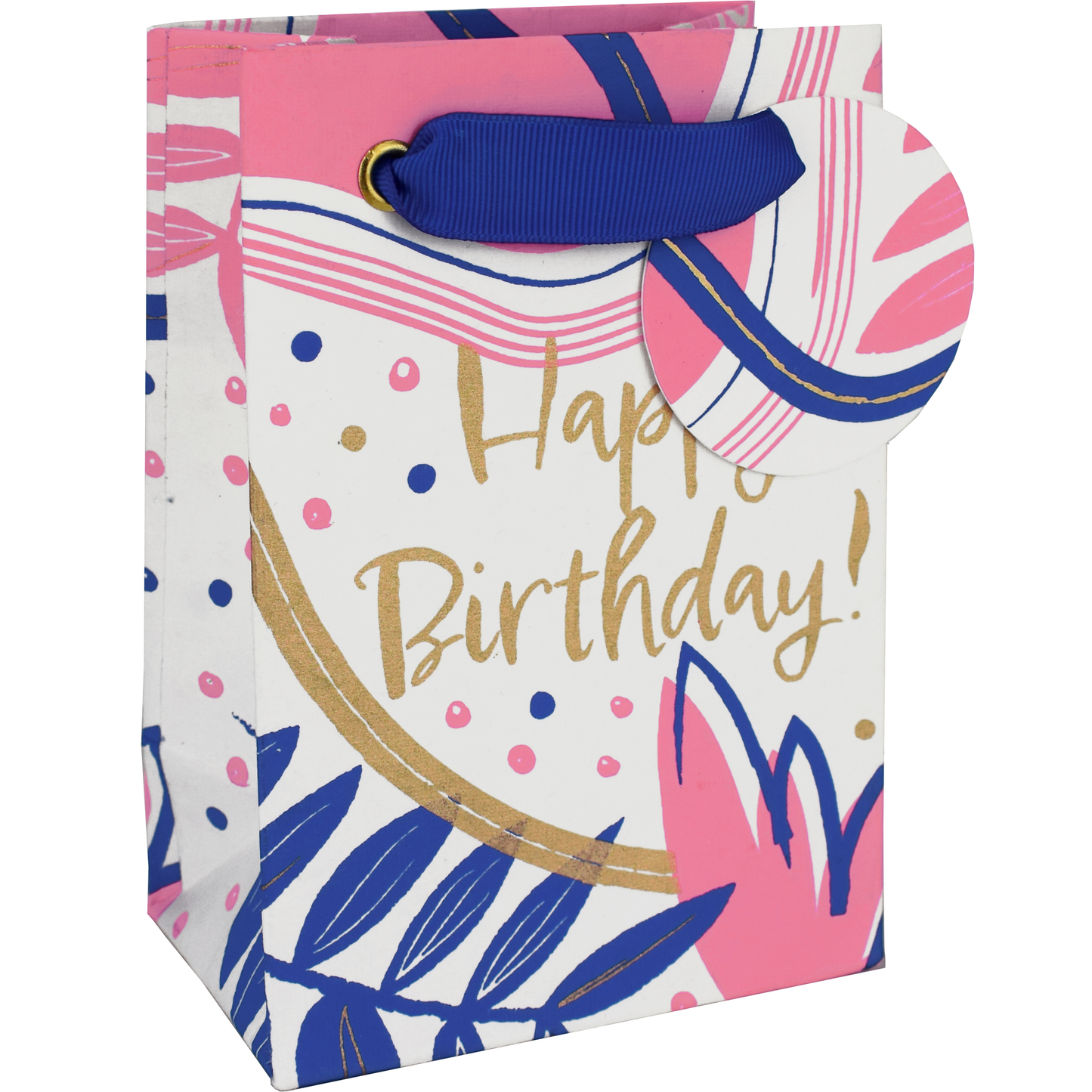 Abstract Leaves Small Gift Bag