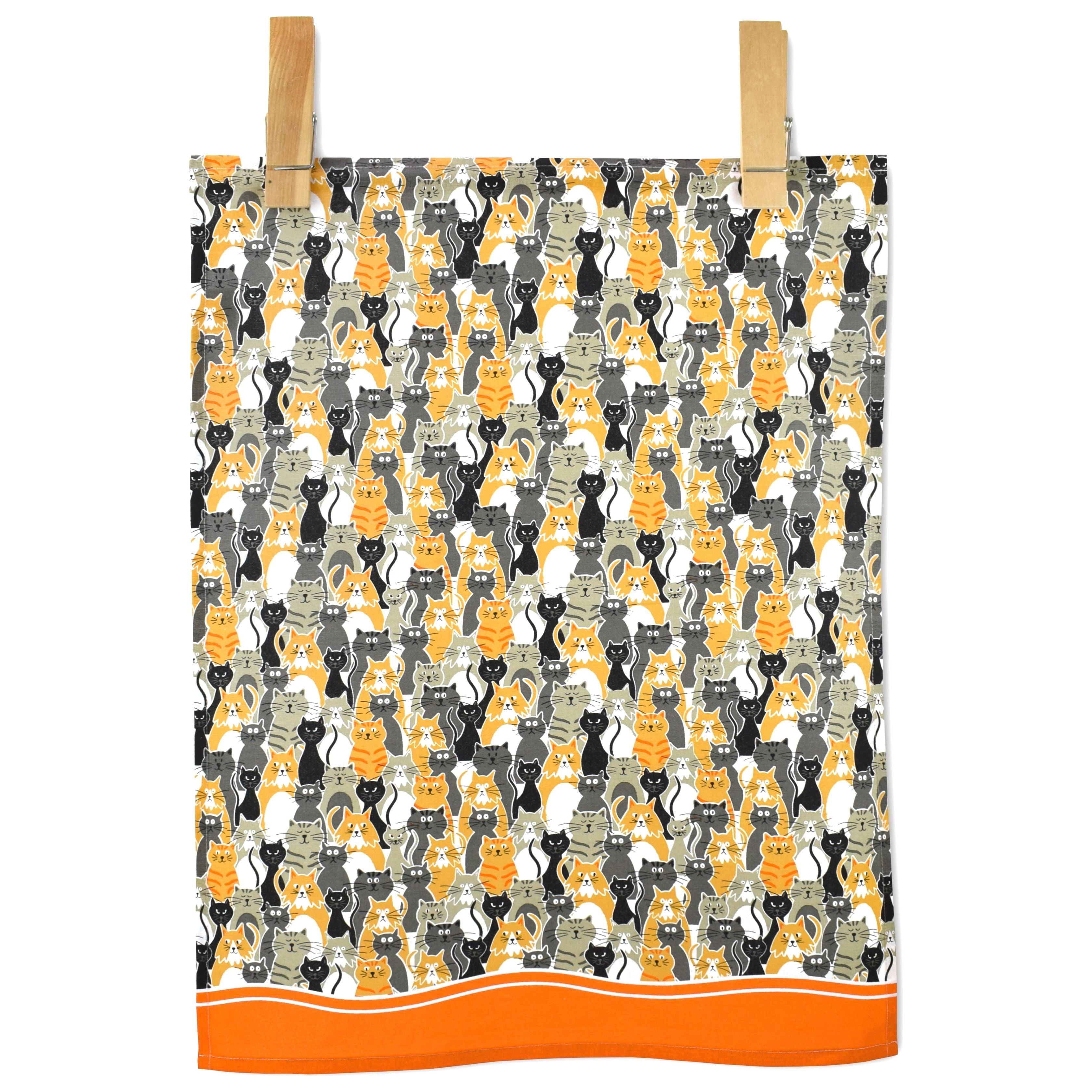 Cats Dish Towel