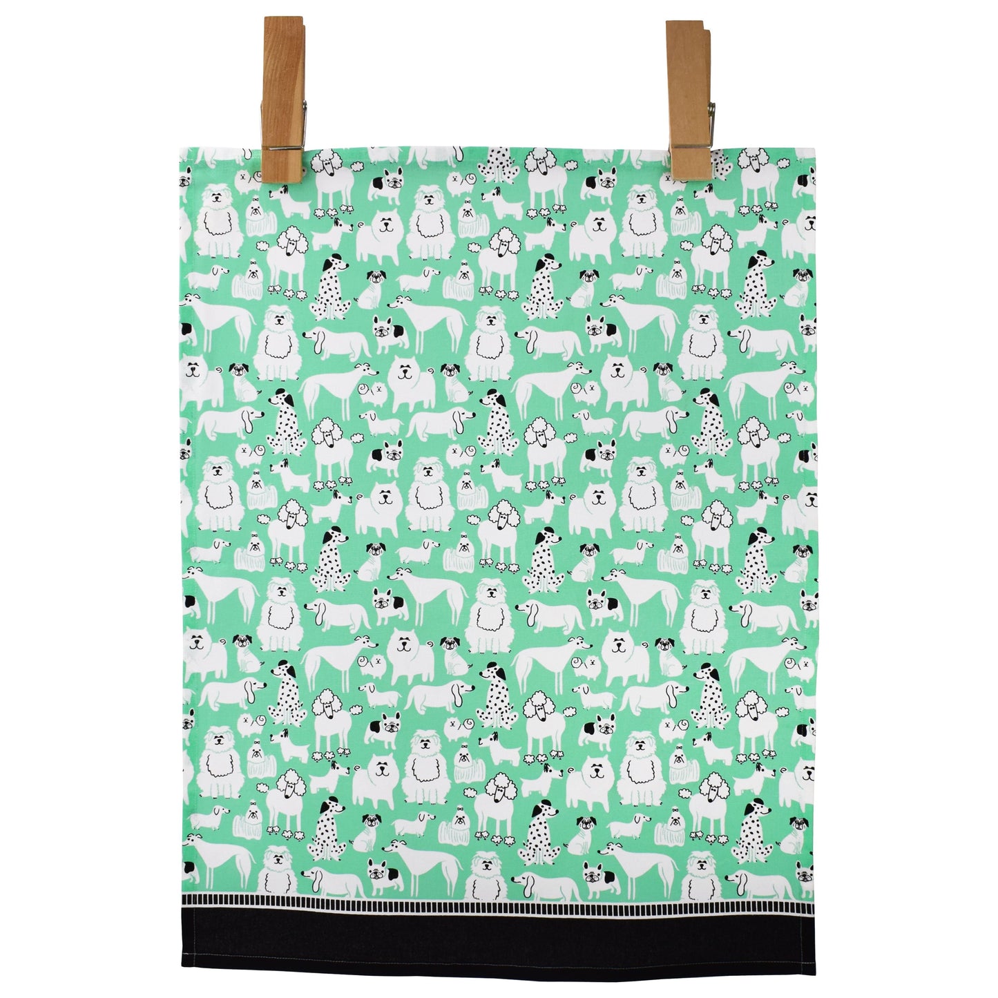 Dogs Dish Towel