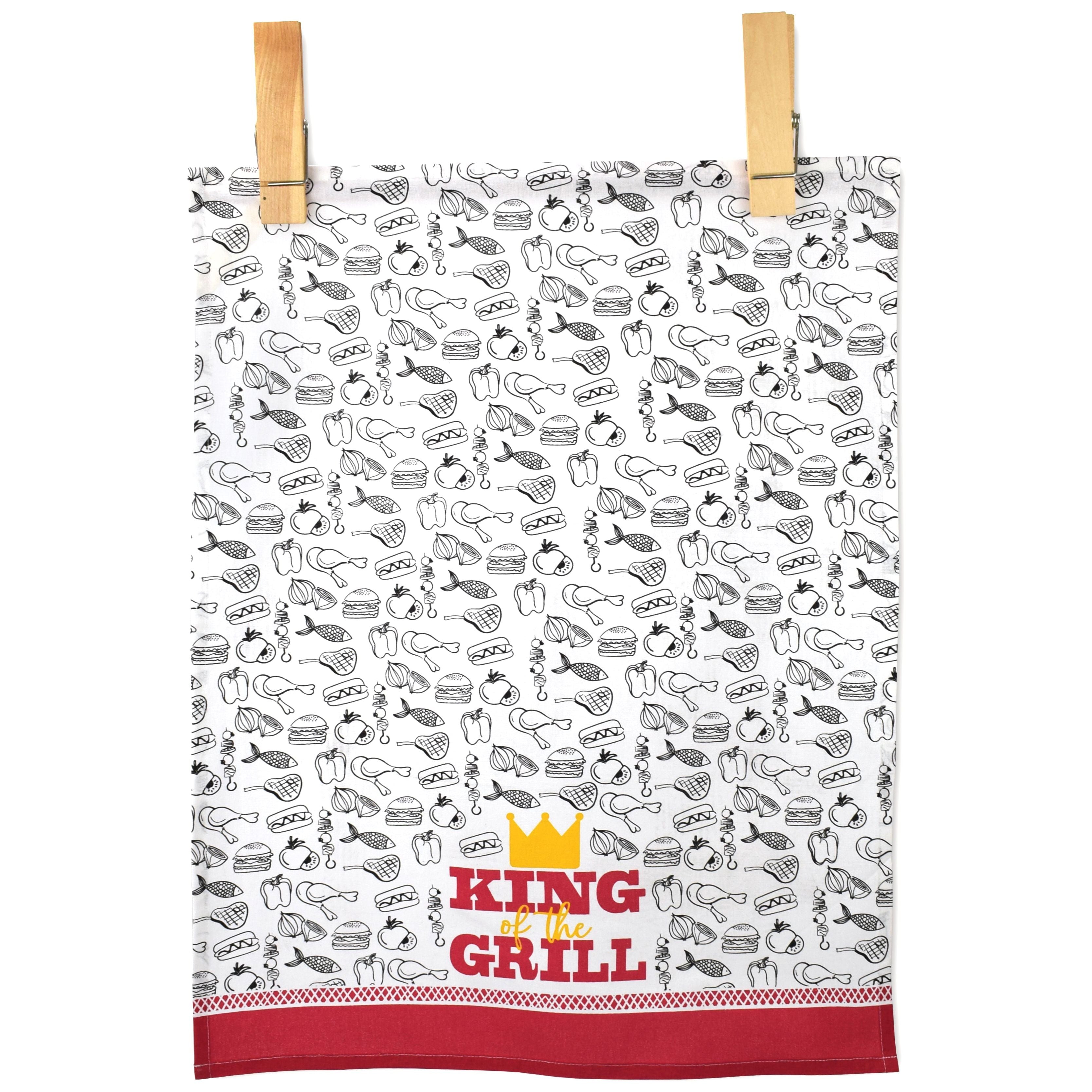 King of the Grill Dish Towel