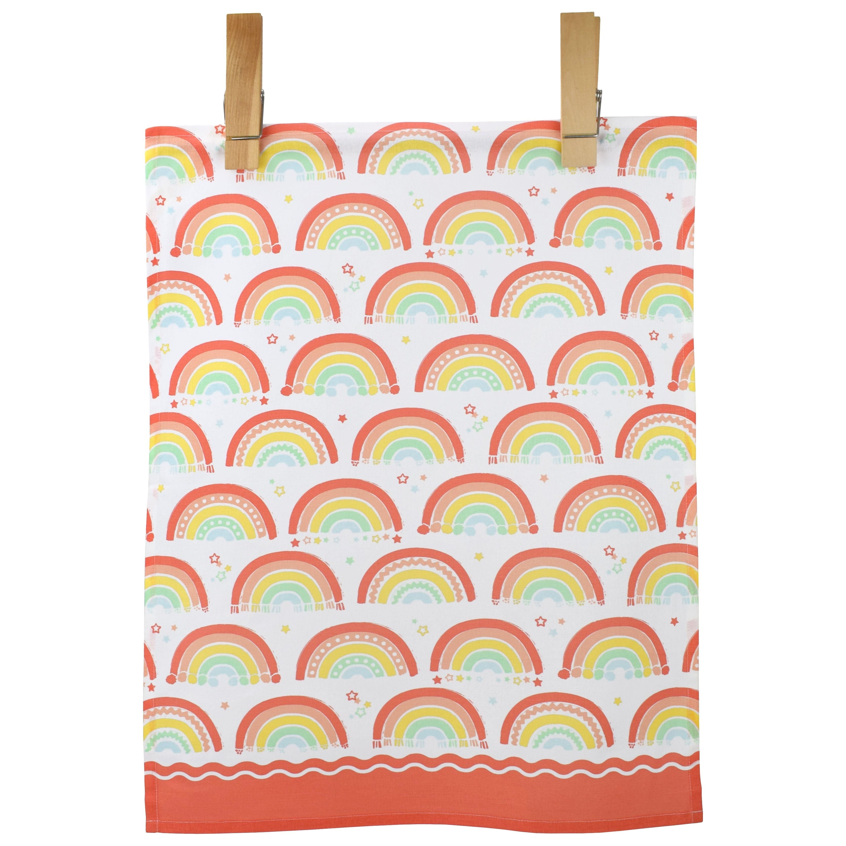 Rainbow Dish Towel
