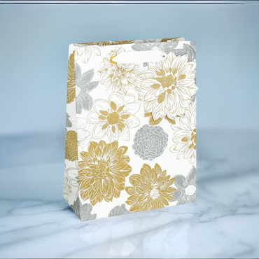 Elegant Floral Medium Gift Bag