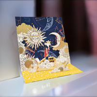 Sun & Moon Pop-up Large 3D Card