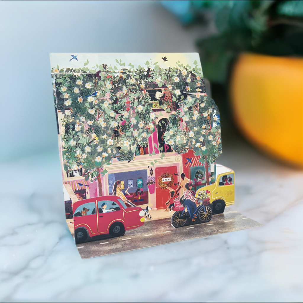 Car & Bike Pop-up Large 3D Card