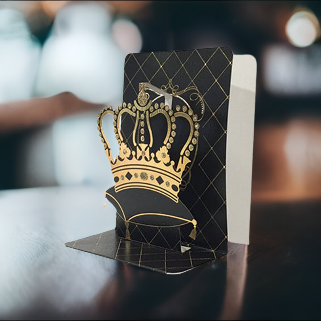Crown Pop-up Small 3D Card