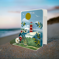 Lighthouse Pop-up Small 3D Card