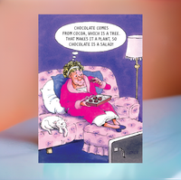 Paper Salad - HAPPY BIRTHDAY Card