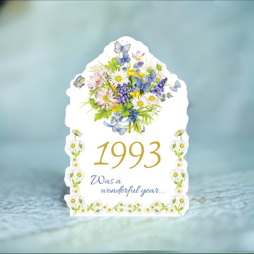 1993 Year Of Birth Birthday Cards