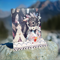 Dreamcatcher Pop-up Large 3D Card