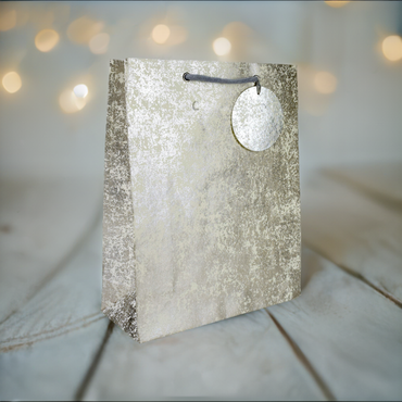 Silver Crush Medium Gift Bag