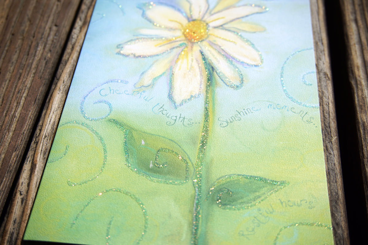Pictura Stardust Get Well everyday card featuring a colorful, artistic design with uplifting message for well wishes.