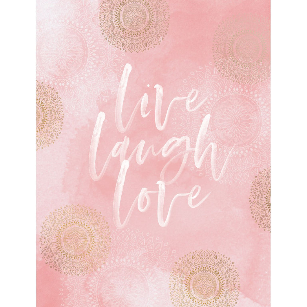 Birthday Card Live Laugh Love - Cardmore