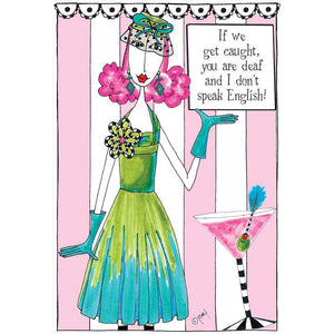 Birthday Card If we get caught Dolly Mamas - Cardmore