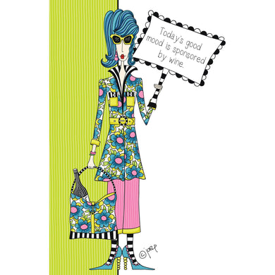 Today's Good Mood Birthday Card Dolly Mamas - Cardmore