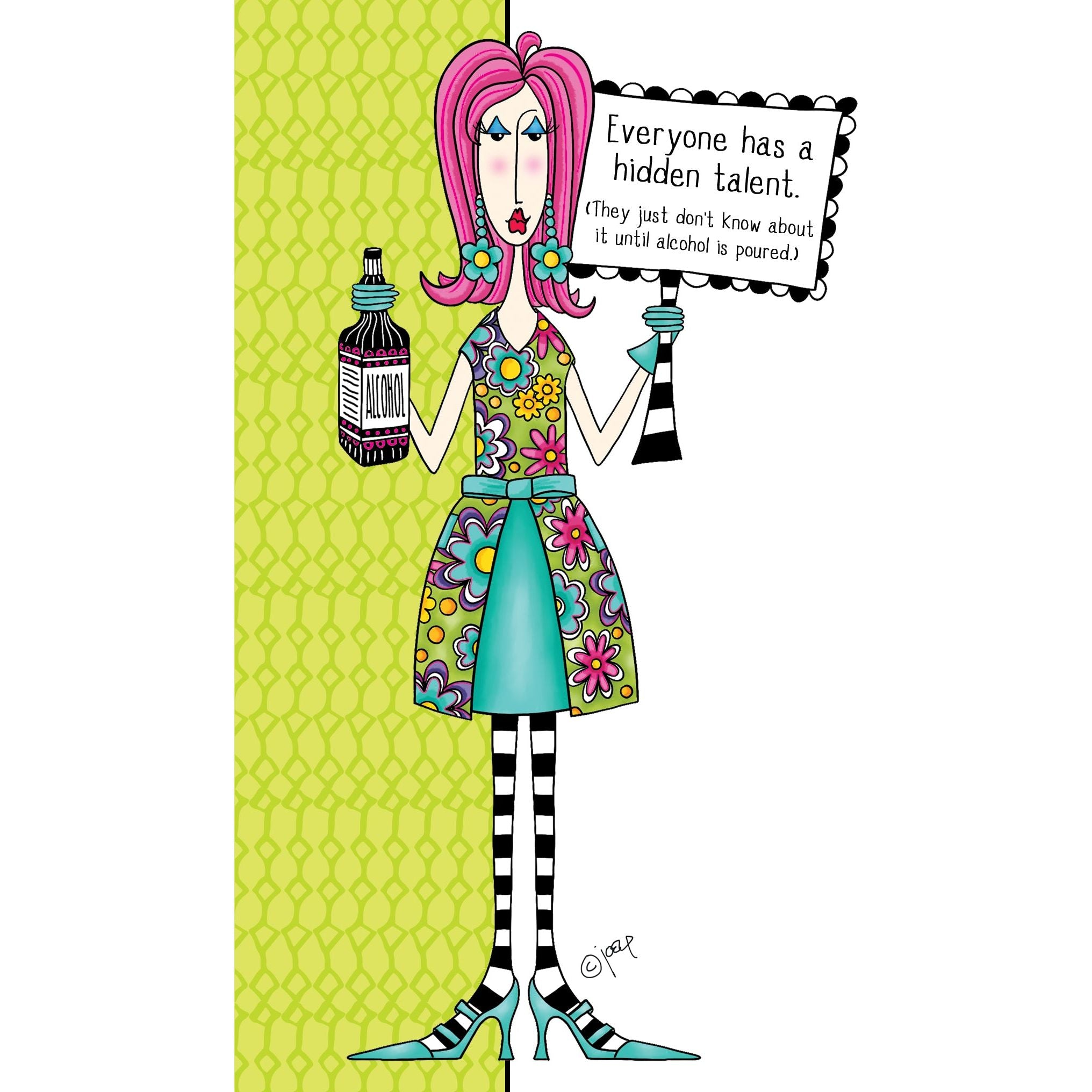 Everyone Has A Hidden Talent Birthday Card Dolly Mamas