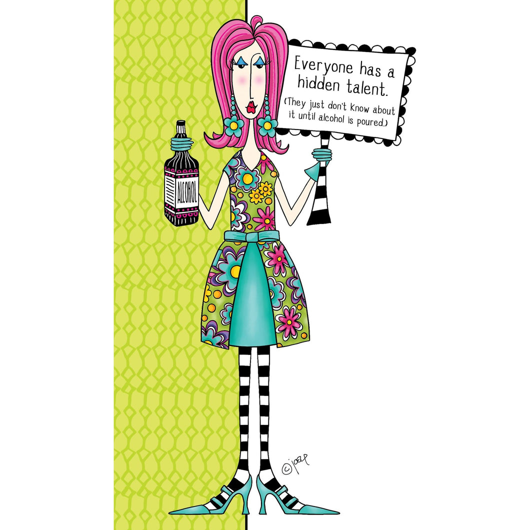 Everyone Has A Hidden Talent Birthday Card Dolly Mamas