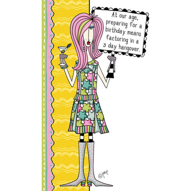 3 Day Hangover Birthday Card Dolly Mamas