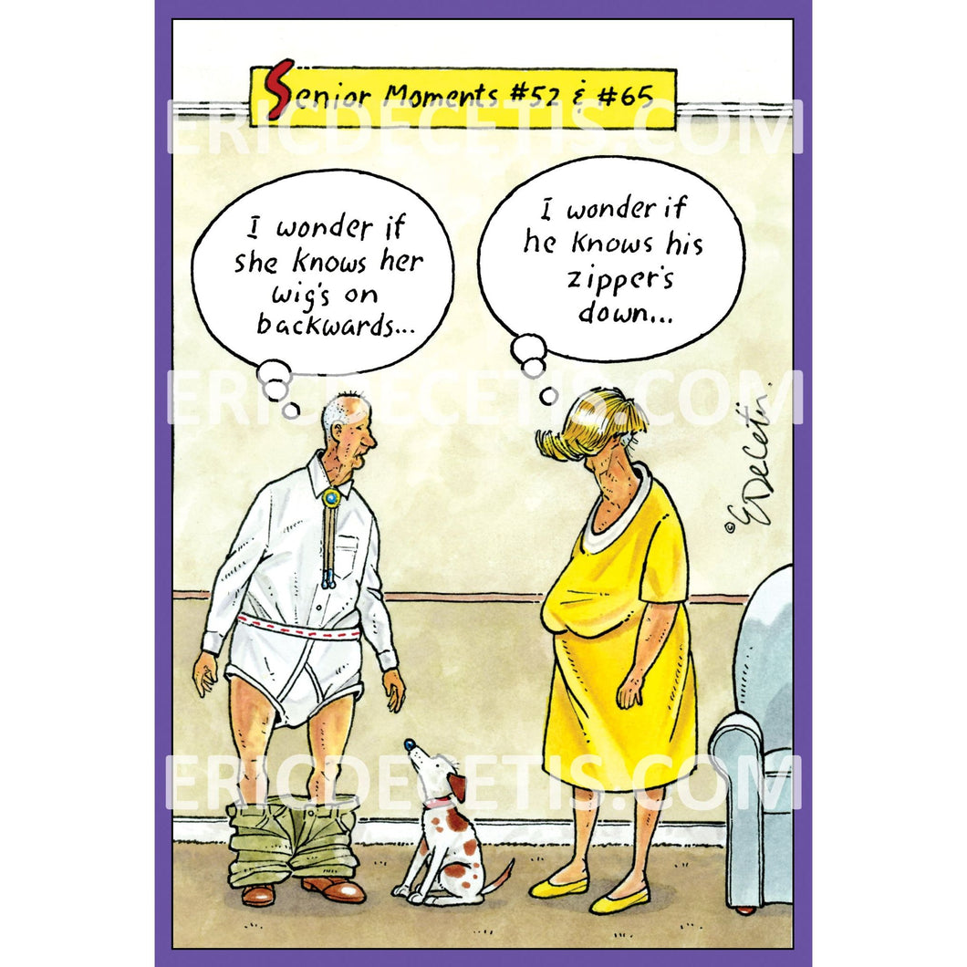 Senior Moments Birthday Card Eric Decetis 30459 - Cardmore