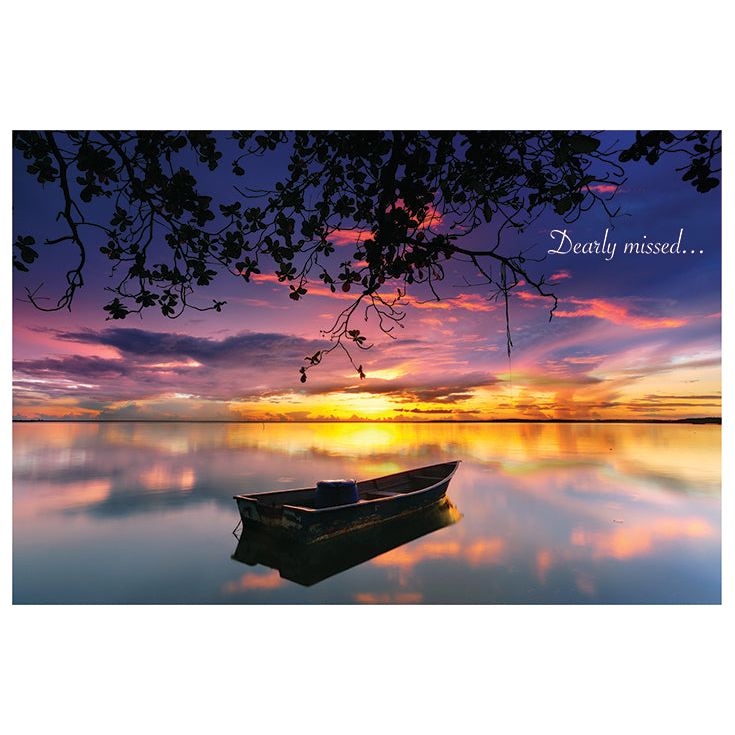 Sympathy Card Dearly Missed - Cardmore