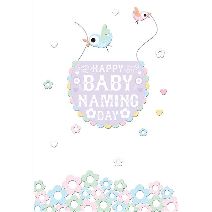Baby Card Happy Baby Naming - Cardmore