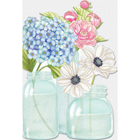 Friendship Card Flowers in Mason Jars Sienna's Garden - Cardmore