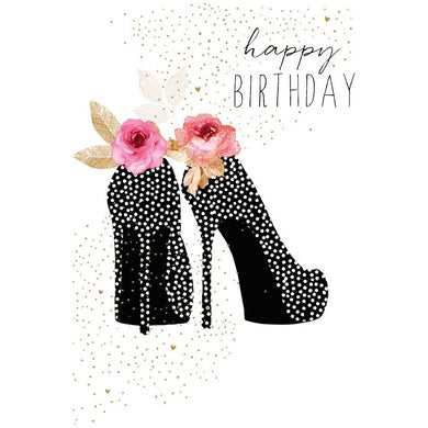 Heels Birthday Card Sara Miller - Cardmore
