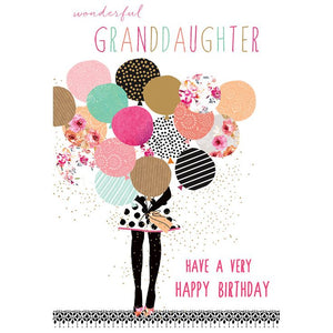 Birthday Granddaughter Card Sara Miller - Cardmore