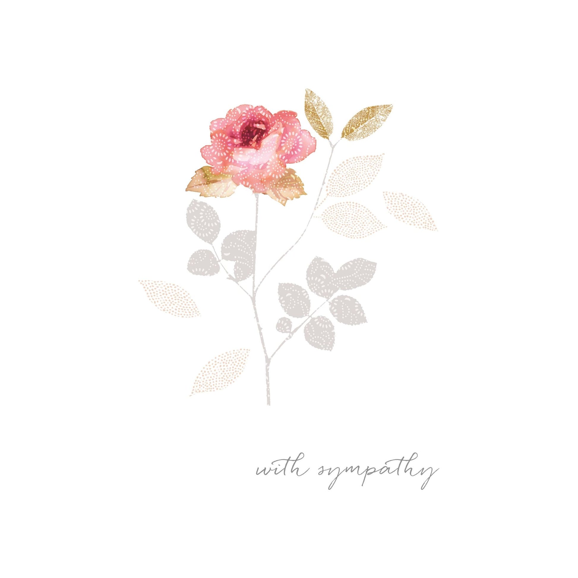 Sympathy Card With Sympathy Sara Miller - Cardmore