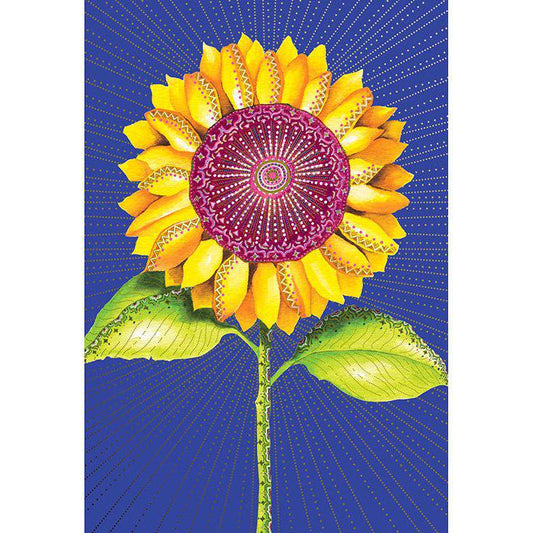 Pictura sunflower birthday card featuring bright yellow sunflowers and cheerful design for special occasions.