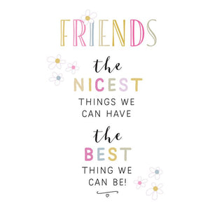 Friendship Birthday Card Friends the Nicest - Cardmore