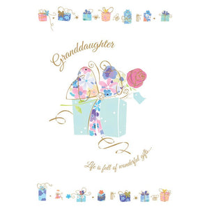 Birthday Granddaughter Card Wonderful - Cardmore