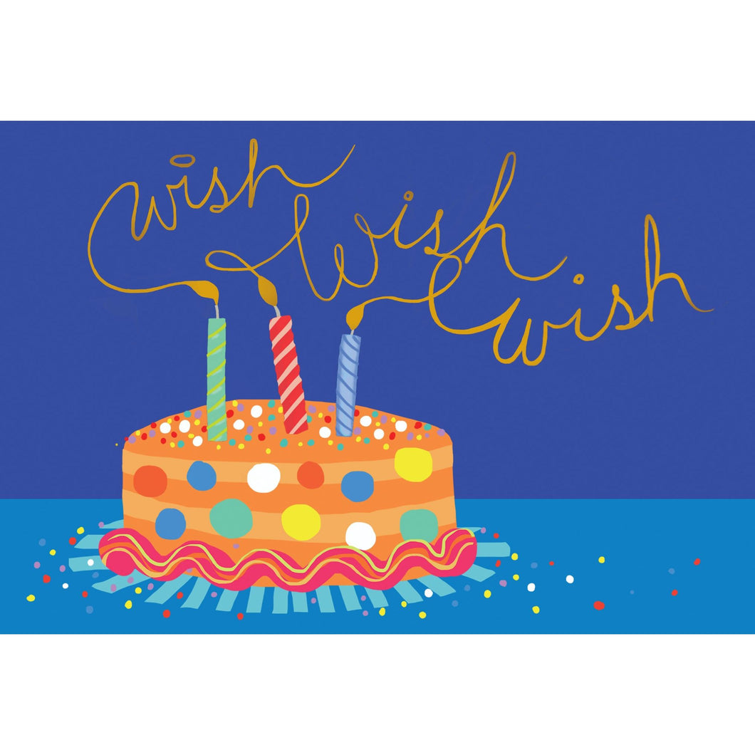 Birthday Card Wish Wish Wish - Cardmore