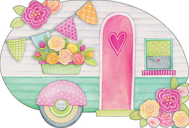 Birthday Card Caravan Sienna's Garden - Cardmore
