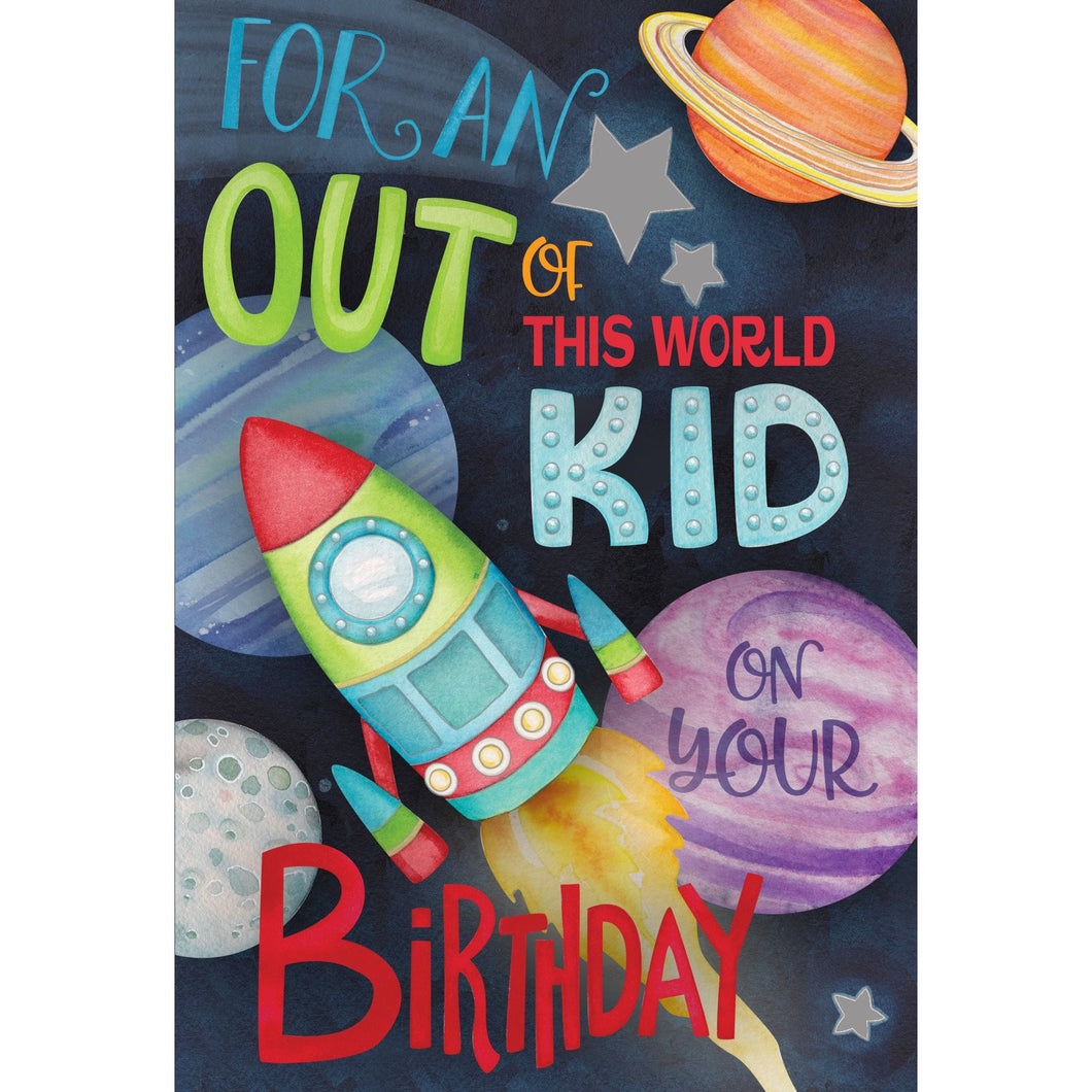 Birthday Card Out of this world - Cardmore