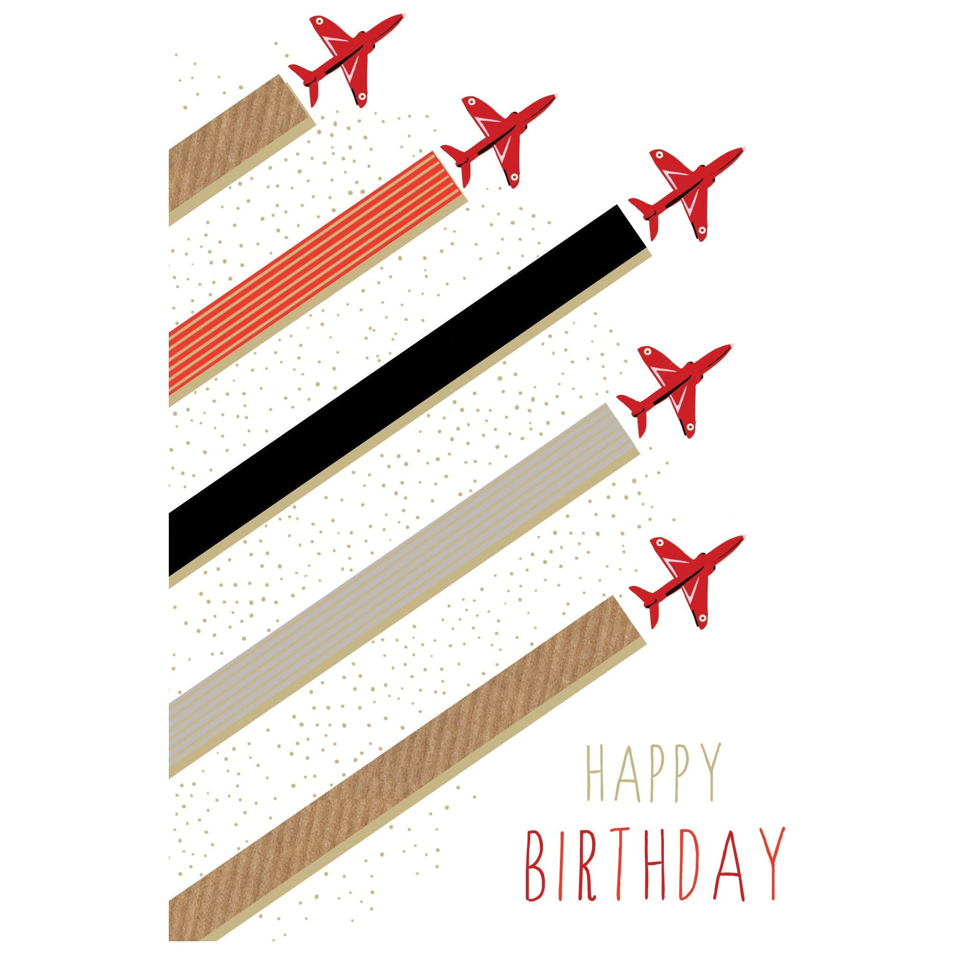 Birthday Card Airplanes Sara Miller - Cardmore