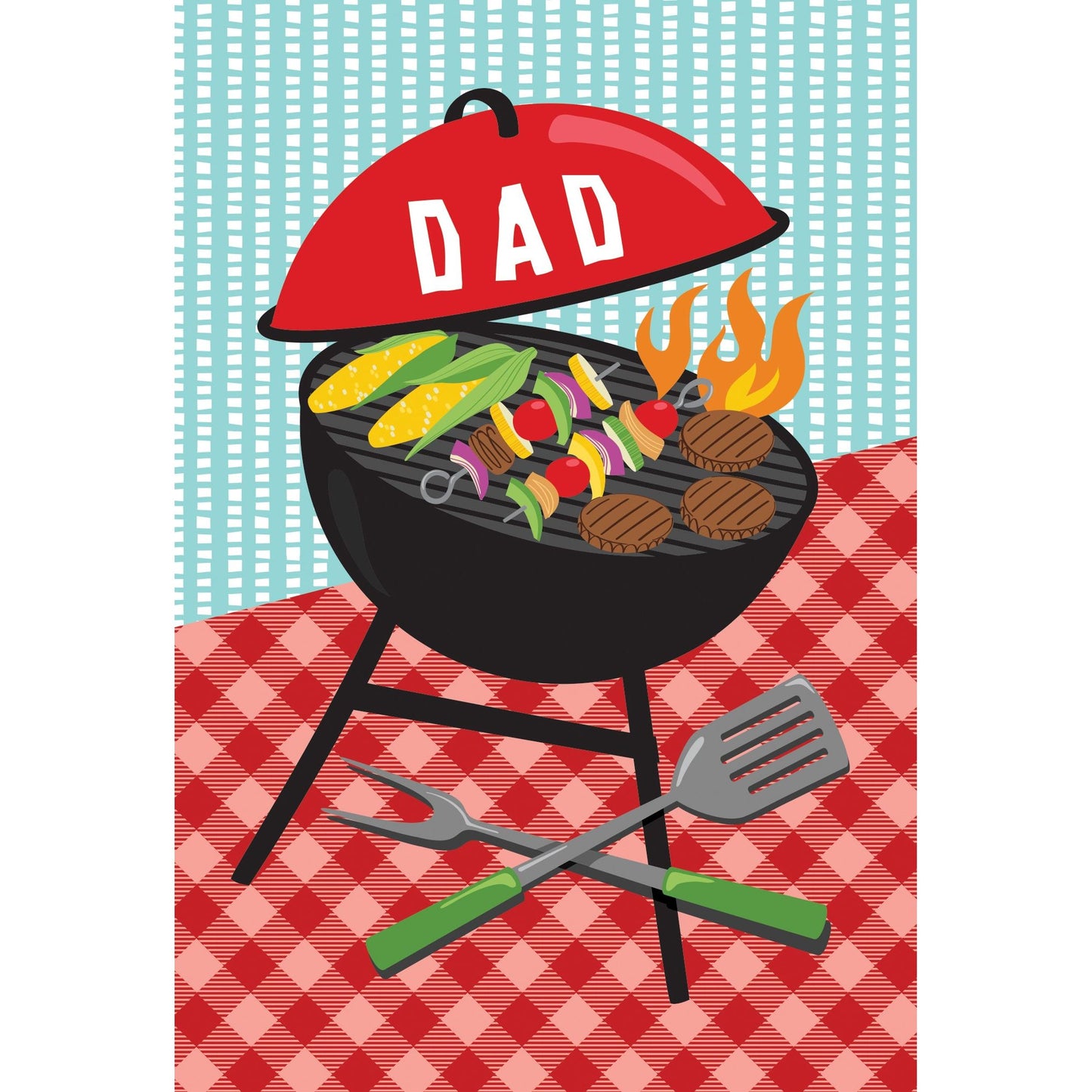 Birthday Father Card Grill - Cardmore