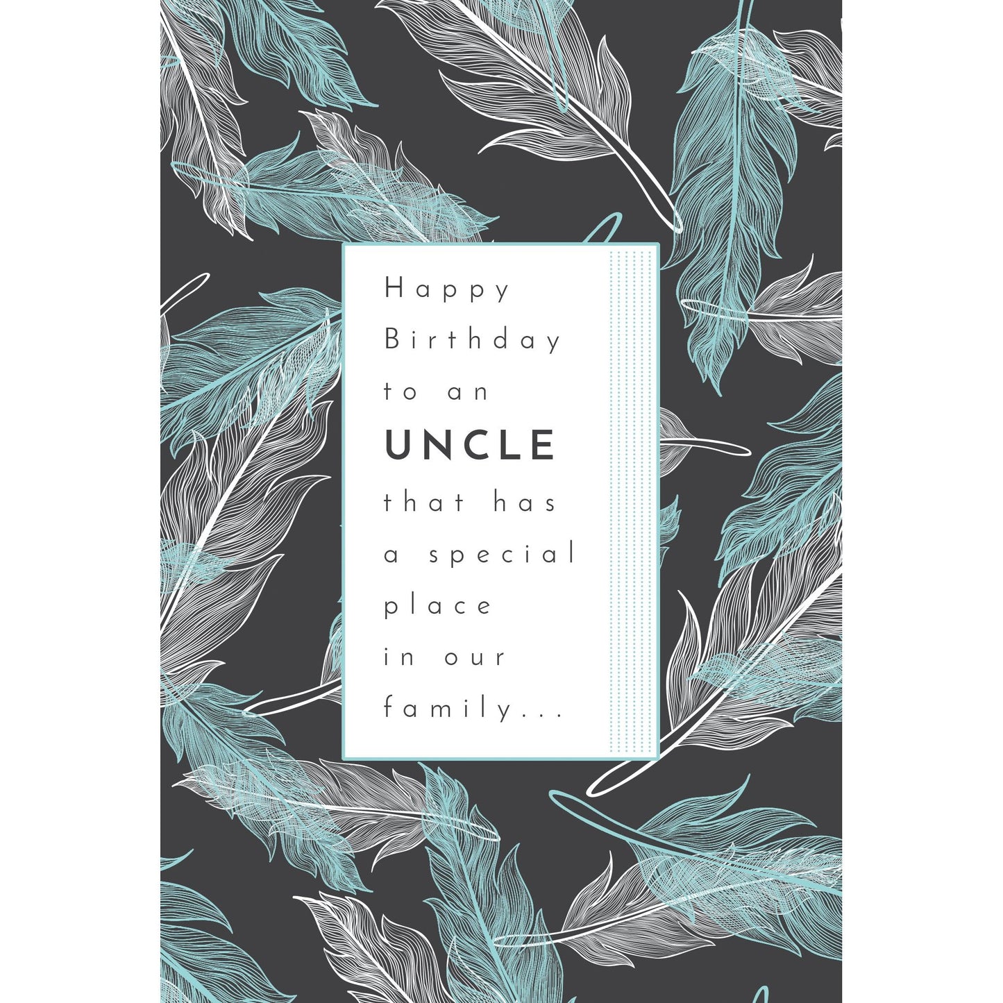 Birthday Uncle Card Special Place in Family - Cardmore