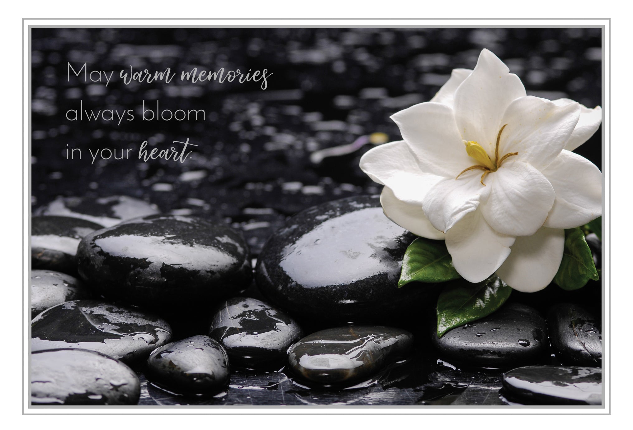 Sympathy Card Warm Memories - Cardmore