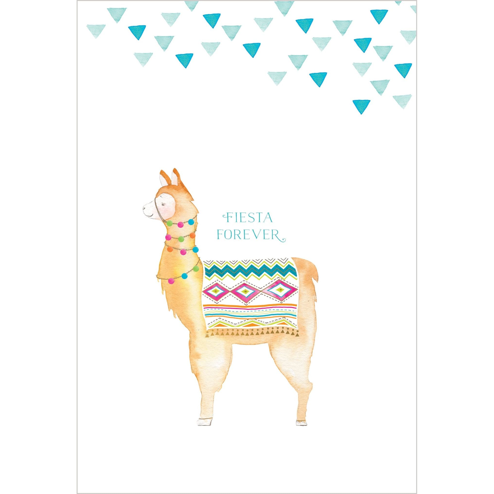 Birthday Card Llama Happy Buddha - Cardmore