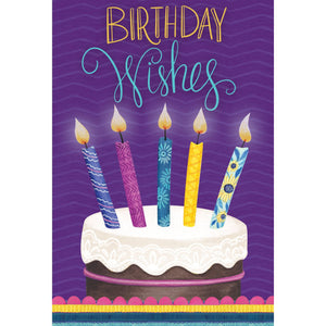 Birthday Card Candles - Cardmore