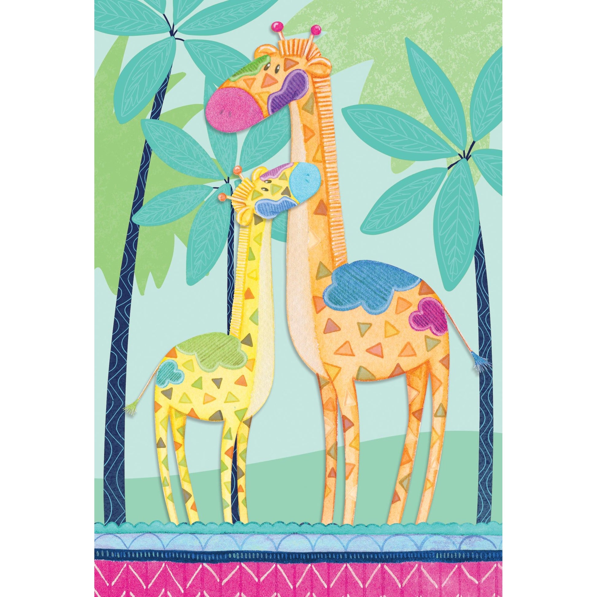 Baby Card Giraffe - Cardmore