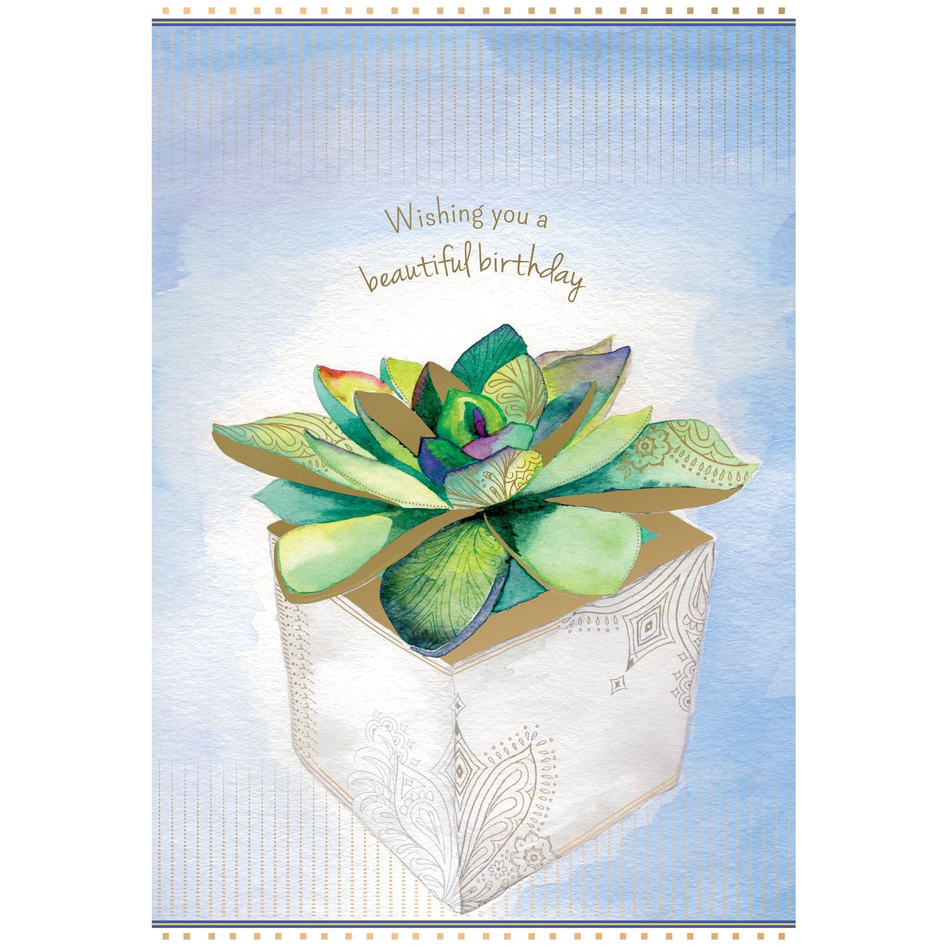 happy birthday succulent Two Twenty Two