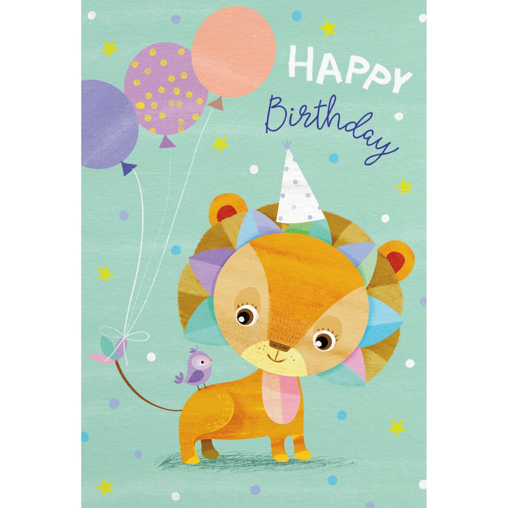 Birthday Child Card Lion - Cardmore