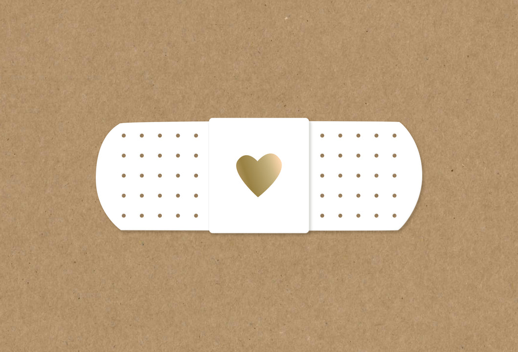 Get Well Card Bandage Kraft - Cardmore